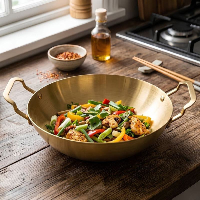 Premium Quality Stainless Steel Golden Cooking Pot