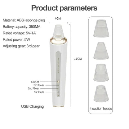 Rechargeable Blackheads Remover