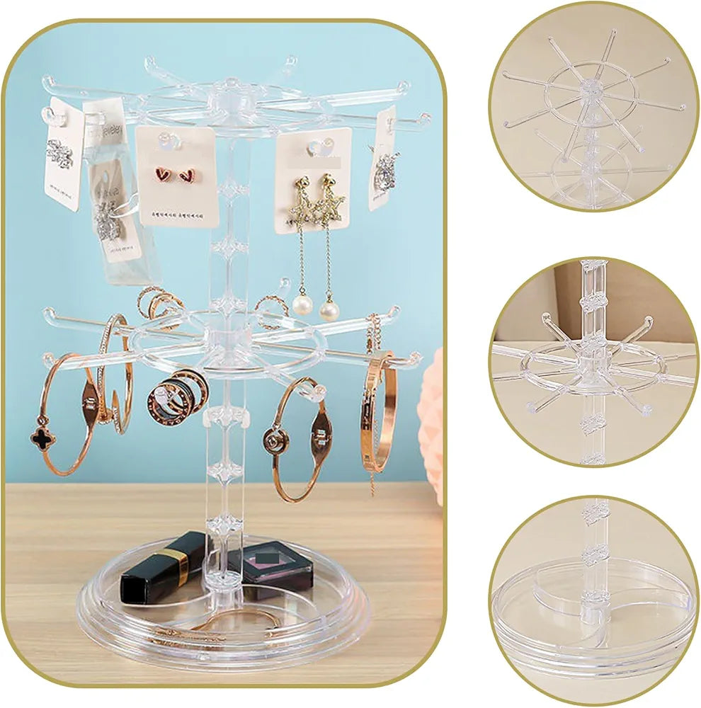 2 Tier Jewelry Organizer Stand