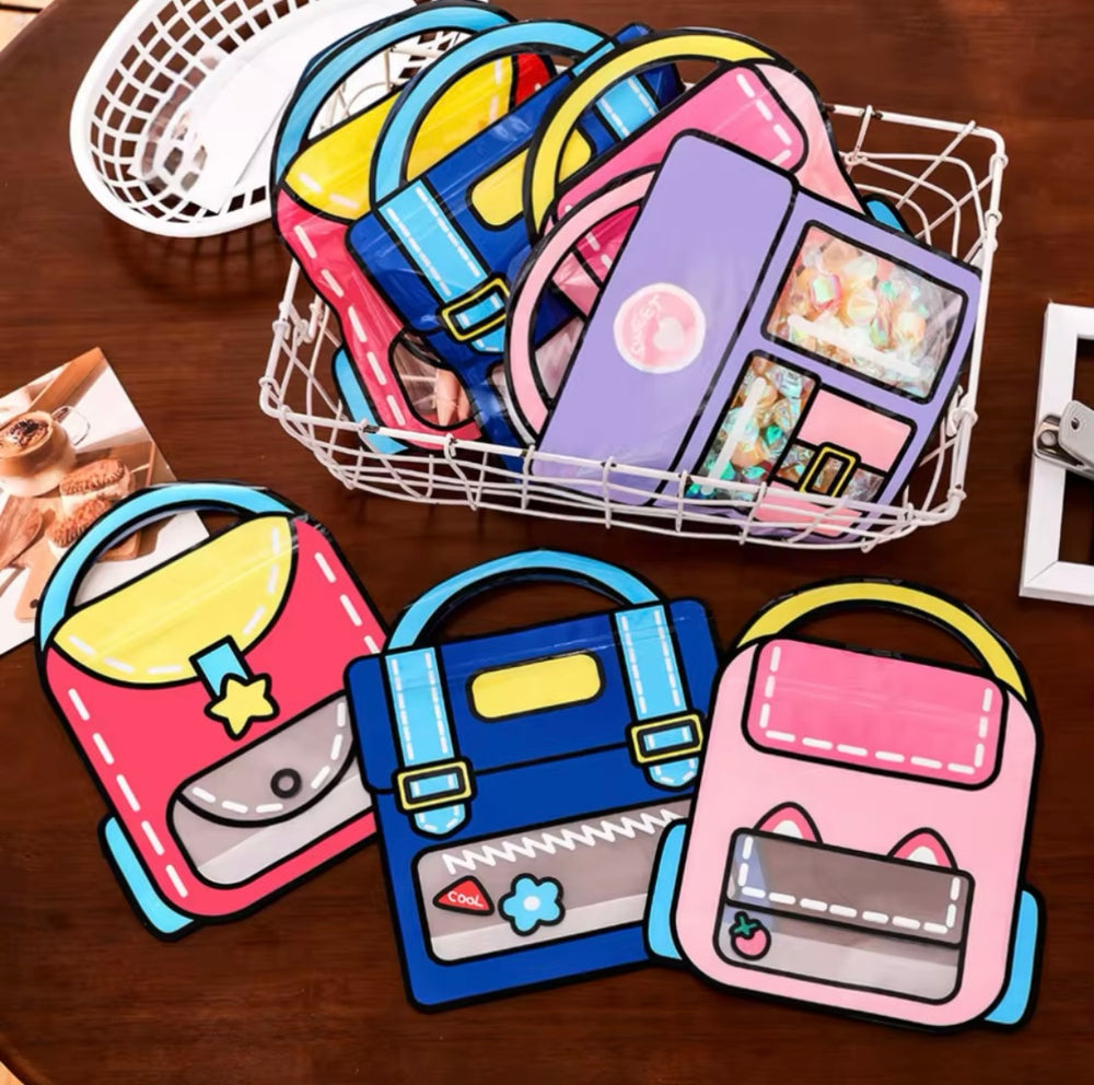 Cute Style 4Pcs Zip Lock Bag