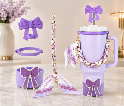 Cute Tumbler Accessories Set