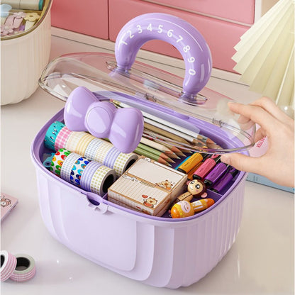 Portable Makeup And Accessories Storage Box