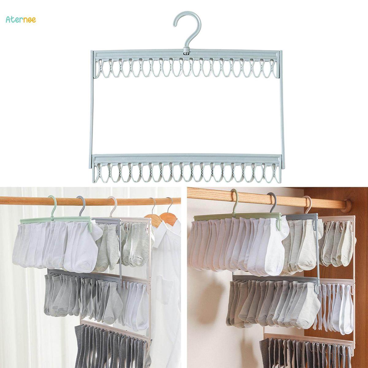 Multi Tiered Socks And Underwear Drying Hanger