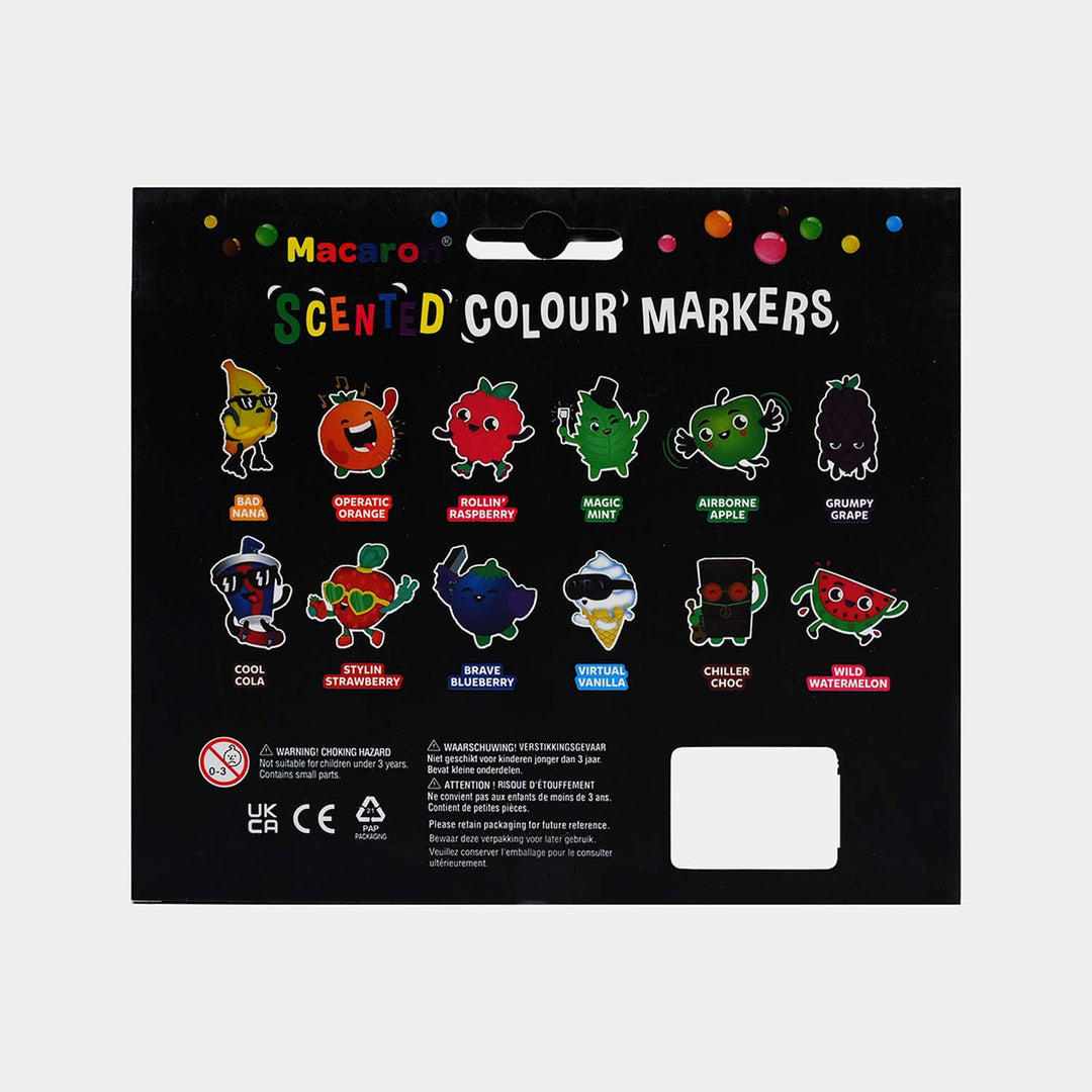 Macaron Premium Scented Colour Markers