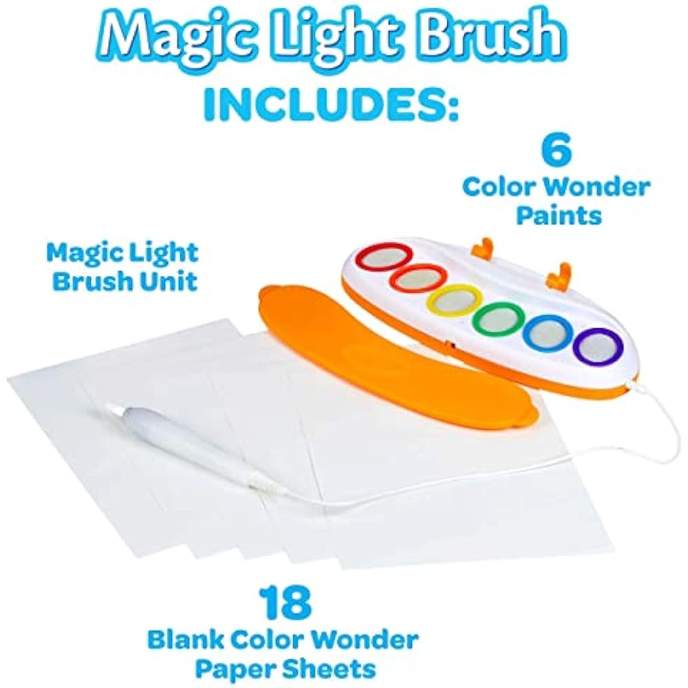 Crayola Color Wonder Magic Light Brush Set