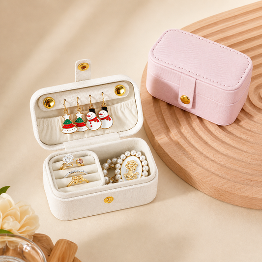 Portable Mini Travel Jewelry Organizer Box