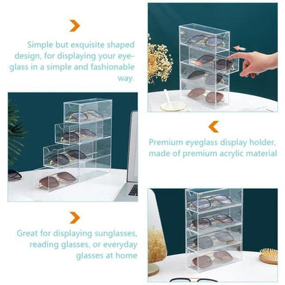 Acrylic Sunglasses Storage Organizer