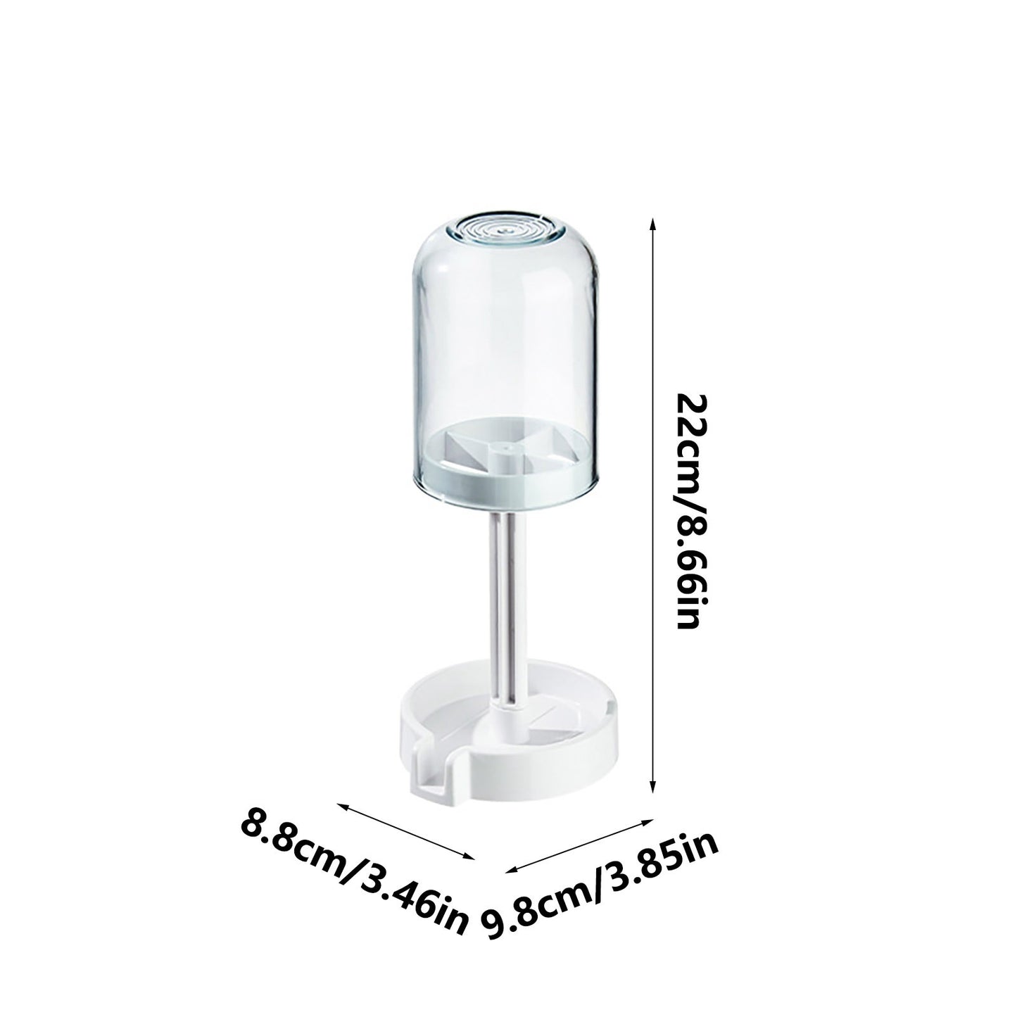 Portable Toothbrush Holder With Mouthwash Cup