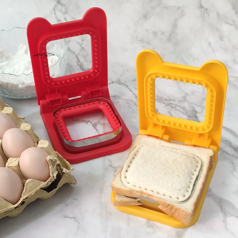Cute Sandwich Bread Cutter & Sealer – Round & Square Shapes