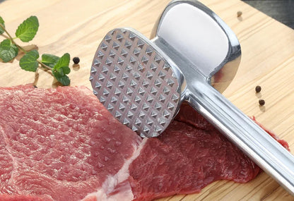 Meat Hammer Stainless Steel Meat Mallet Tenderizer