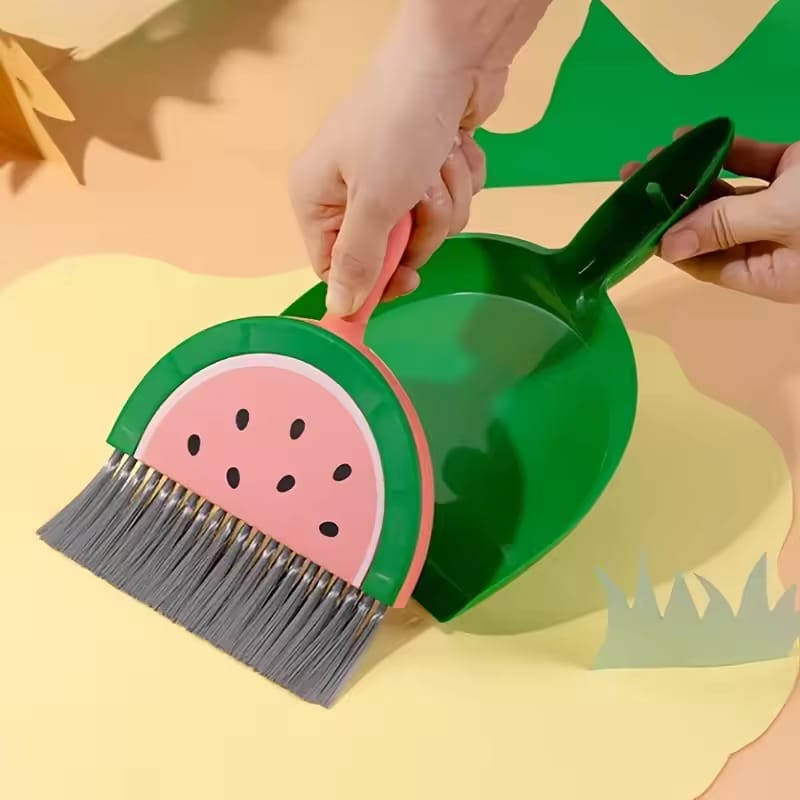 Mini Desktop Broom & Dustpan Set