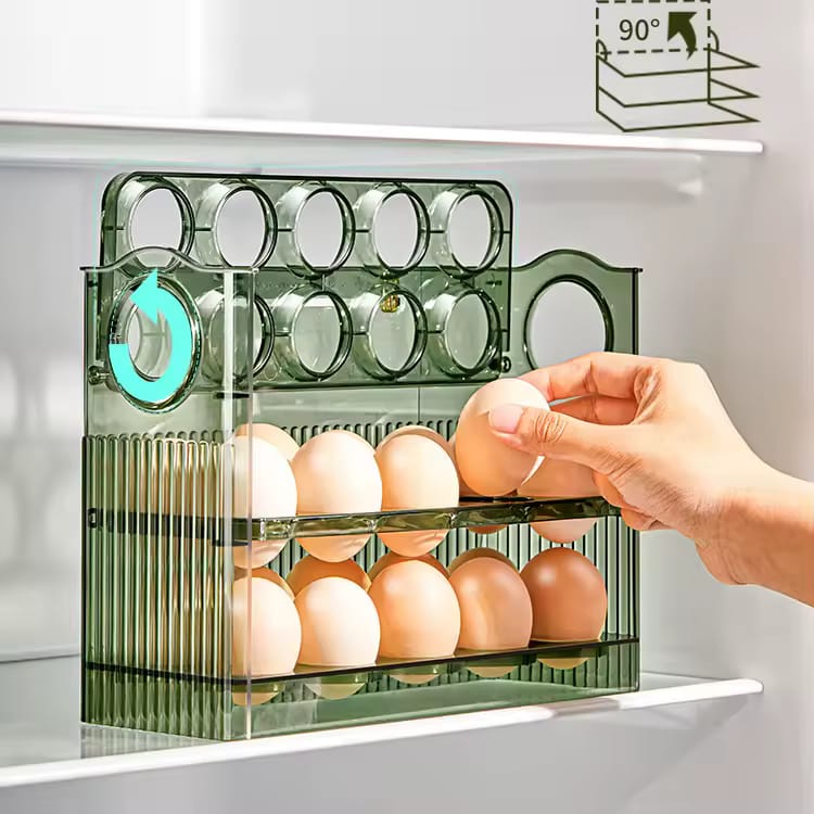 3 Layer Egg Storage Organizer