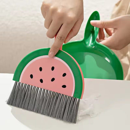 Mini Desktop Broom & Dustpan Set