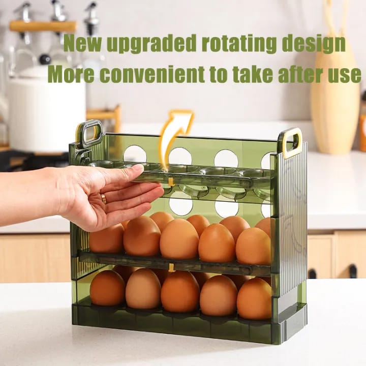 3 Layer Egg Storage Organizer