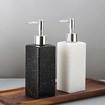 Soap Pump Dispenser Set Glass Material