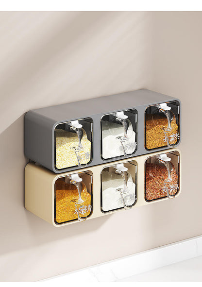 Wall Mounted Seasoning Spices Box
