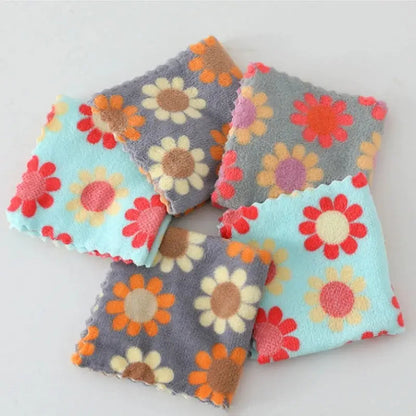 5Pcs Kitchen Cleaning Cloths Soft Absorbent Dishcloth