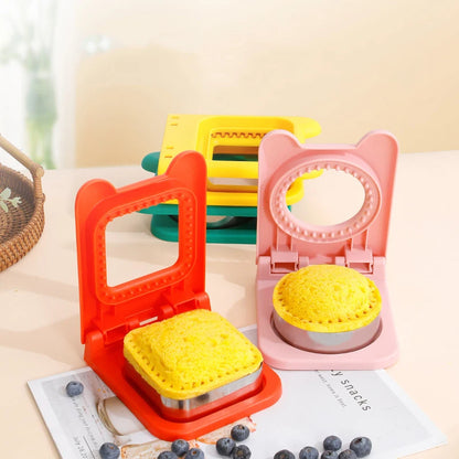 Cute Sandwich Bread Cutter & Sealer – Round & Square Shapes