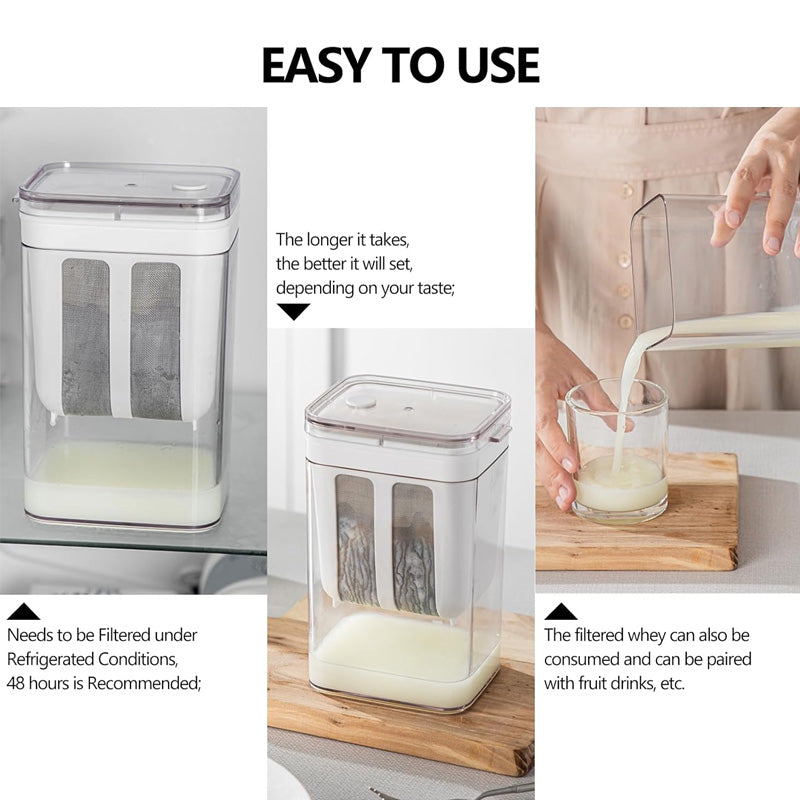 Multi-purpose Greek yogurt Maker Strainer