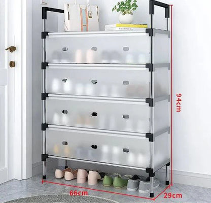 Multi Layer Dust-Proof Shoe Rack (Box Packing Premium Quality)