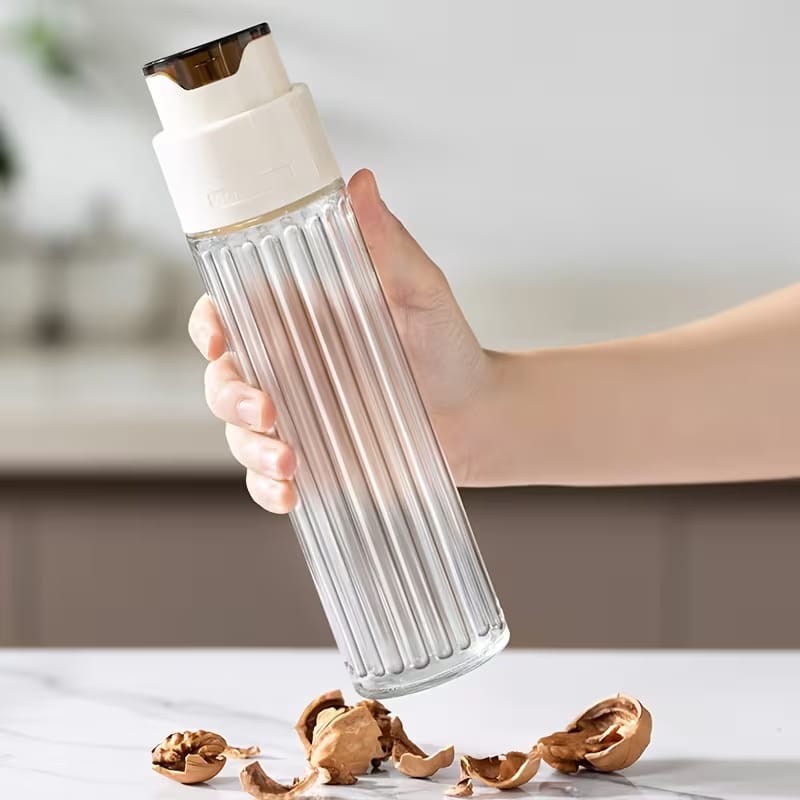 Automatic Glass Oil Dispenser Bottle, Soy Sauce Container