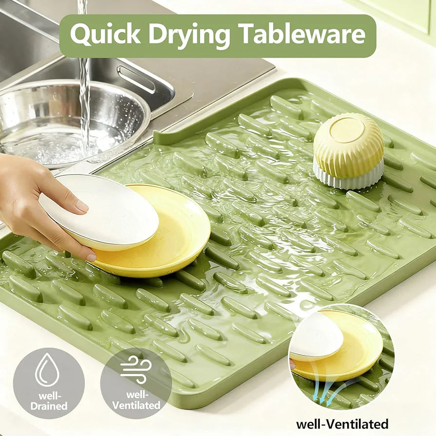 Silicone Anti Slip Kitchen Drain Matt