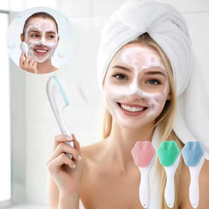 Silicone Face Wash Brush (Pack Of 2)