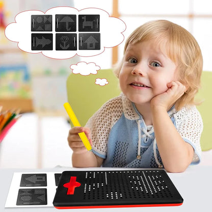Magnetic Tab Drawing & Educational Board For Kids