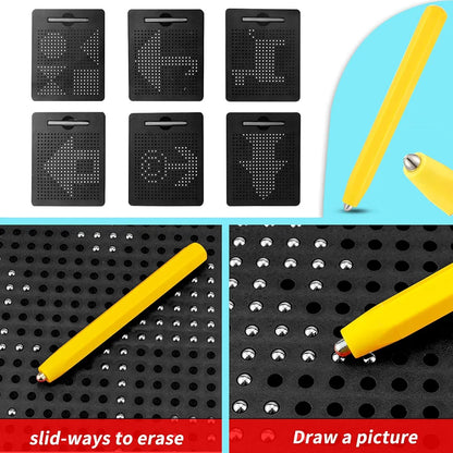 Magnetic Tab Drawing & Educational Board For Kids