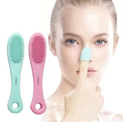 Soft Silicone Facial Cleansing Brush (Pack Of 3)