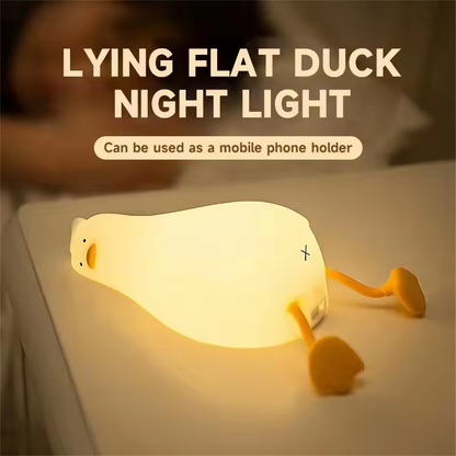 Cute Duck Night Light with Soft Glow
