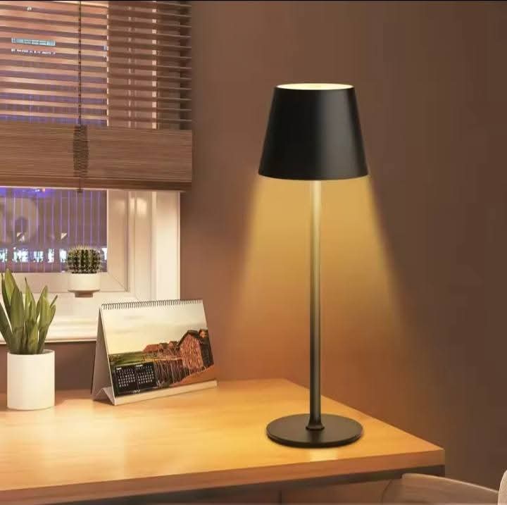 Metallic Touch Control LED Lamp