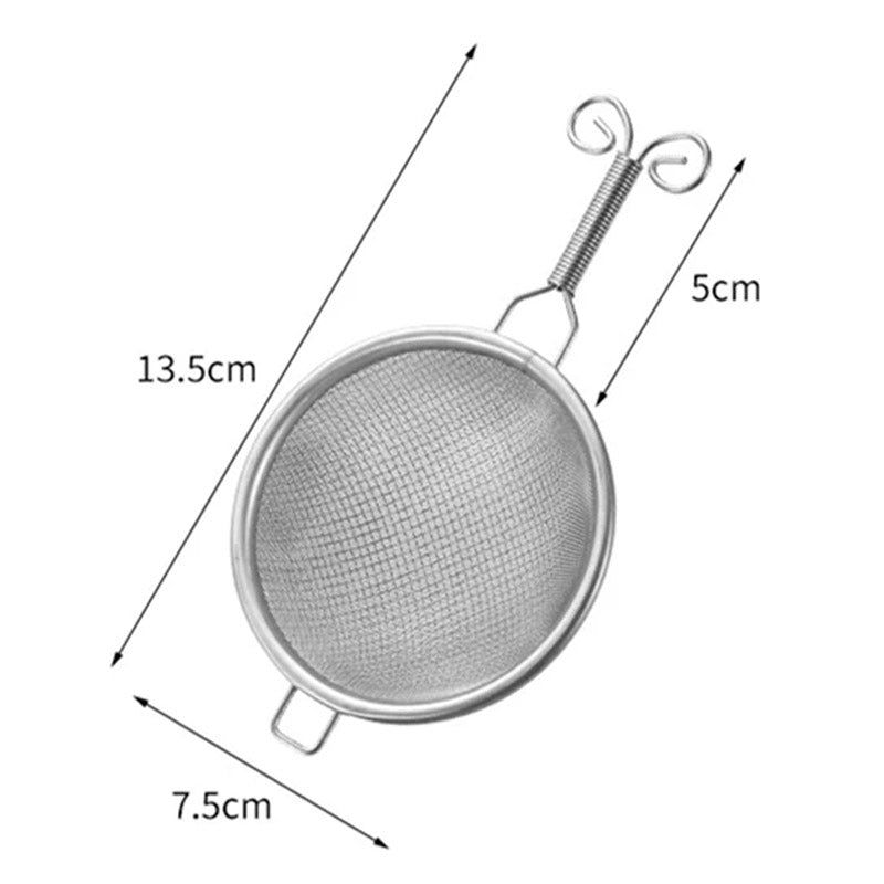 Golden Tea Strainer Stainless Steel