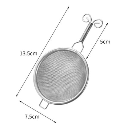 Golden Tea Strainer Stainless Steel