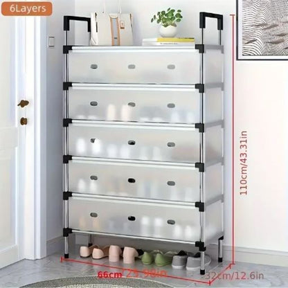 Multi Layer Dust-Proof Shoe Rack (Box Packing Premium Quality)