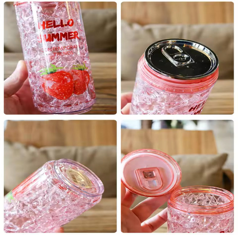 Hello Summer Double Wall Gel Freezer Can