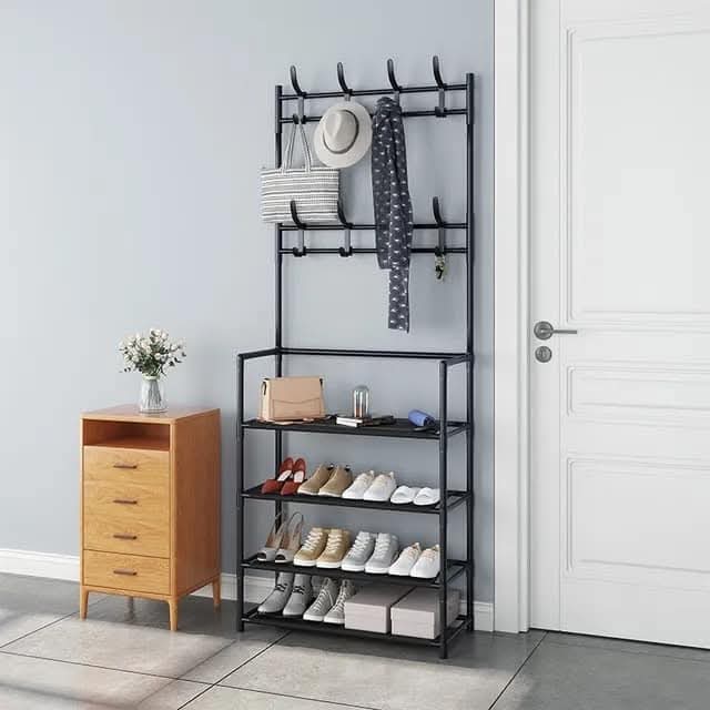 Multifunctional Coat & Shoe Rack