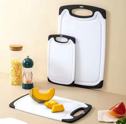 3Pcs Marble Pattern Or Polypropylene Kitchen Cutting Boards Premium Quality