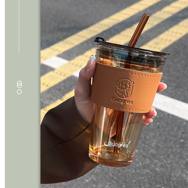 450ML Creative Straw Mug
