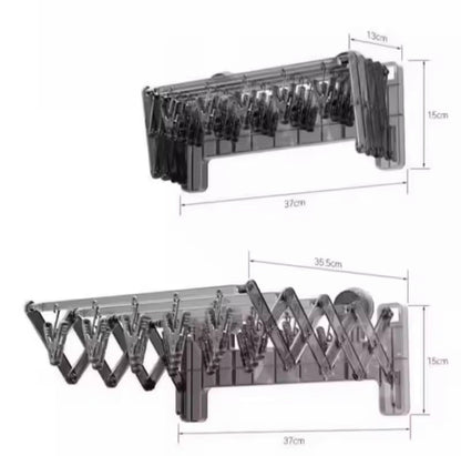 Wall-Mounted Foldable Socks Drying Rack