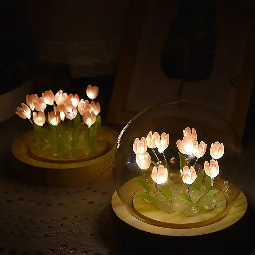 LED Acrylic Tulip Night Lamp