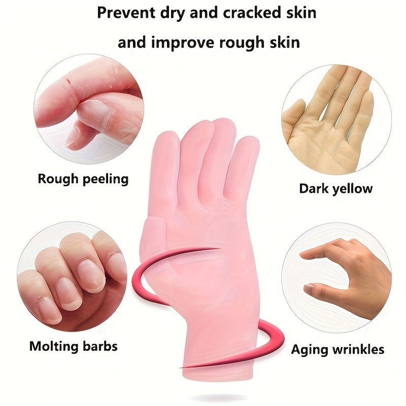 Silicone Moisturizing Gel Gloves Premium Quality