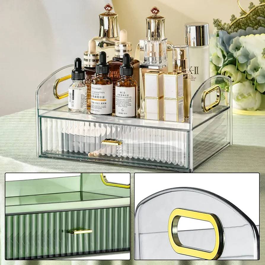 Multifunctional Clear Acrylic Desktop Storage Organizer