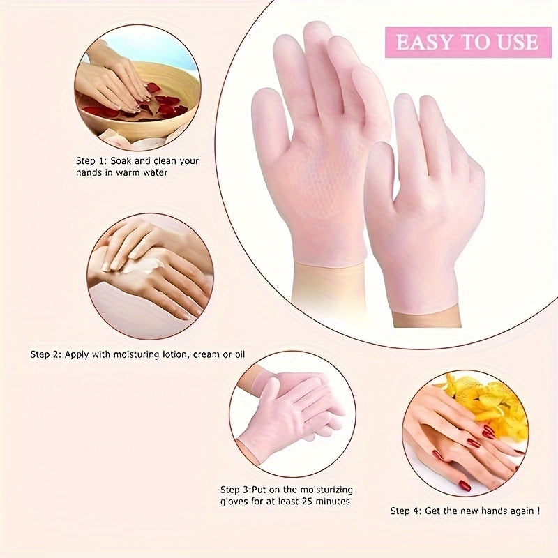 Silicone Moisturizing Gel Gloves Premium Quality