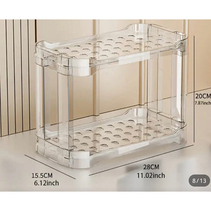 Multi-Layer Acrylic Cosmetics Storage Organizer
