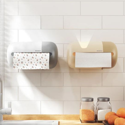 Ecoco Modern Wall-Mounted Tissue & Paper Towel Dispenser