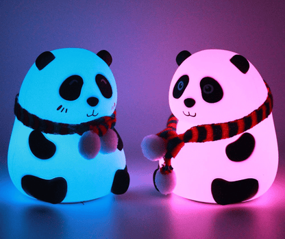 Cute Silicone Panda Lamp Night Light