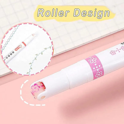 6-Piece Set of "Linear Roller Color Highlighters