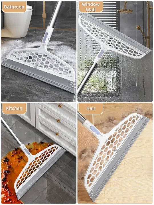 180° Rotatable Silicone Magic Broom Squeegee