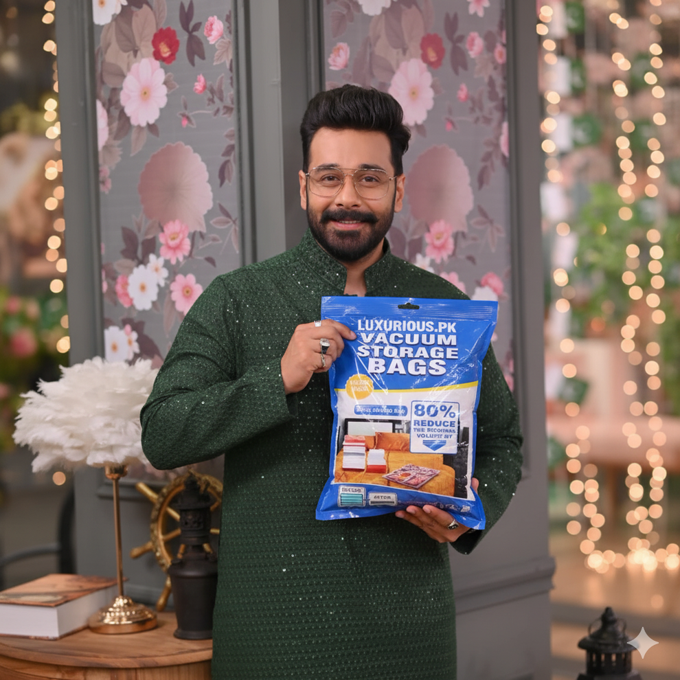 Vacuum Bag 4pcs With Hand Pump